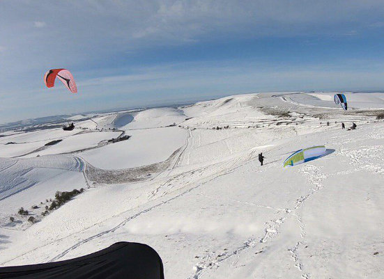 flying ice.